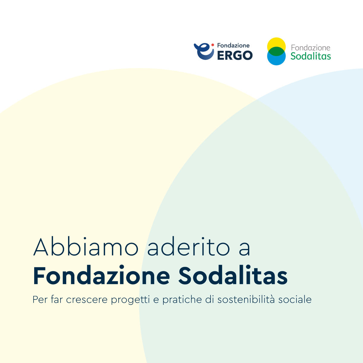 Fondazione Ergo aderisce a Fondazione Sodalitas