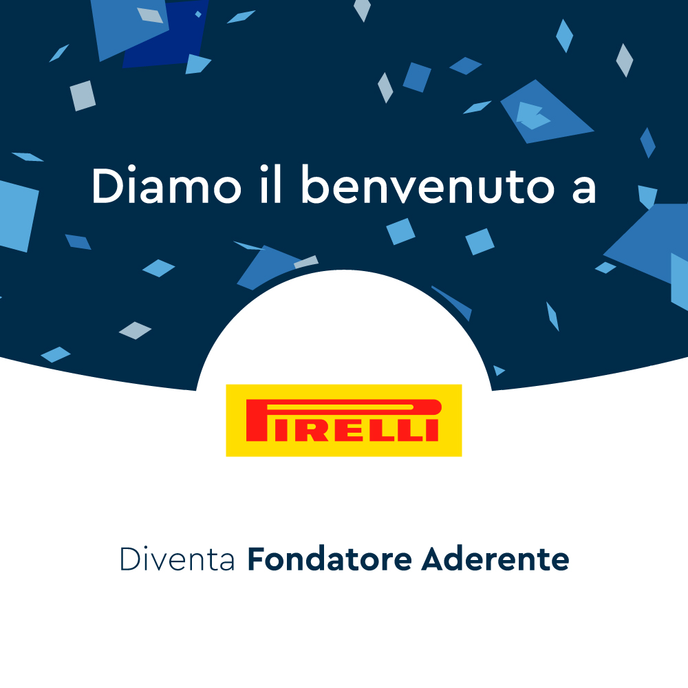 Pirelli entra tra i Fondatori Aderenti